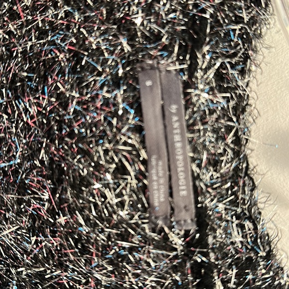 Anthropologie tinsel shimmer sleeveless sweater vest - Picture 5 of 7